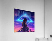 Arrival of Zoe | Lost City | Cyberpunk 2049 Acrylic Print