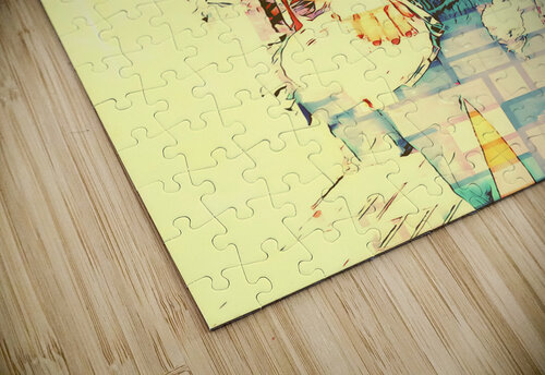 Techno Queen | Version Y Acrylica puzzle