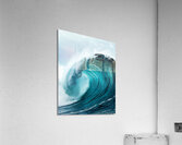 barrell wave Acrylic Print