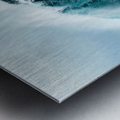 barrell wave Metal print