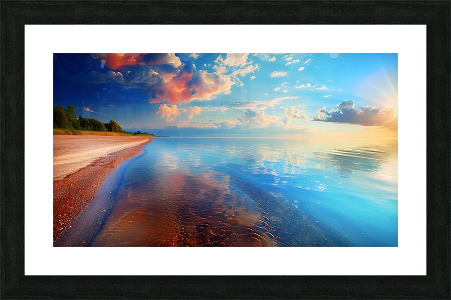 lake2 Picture Frame print