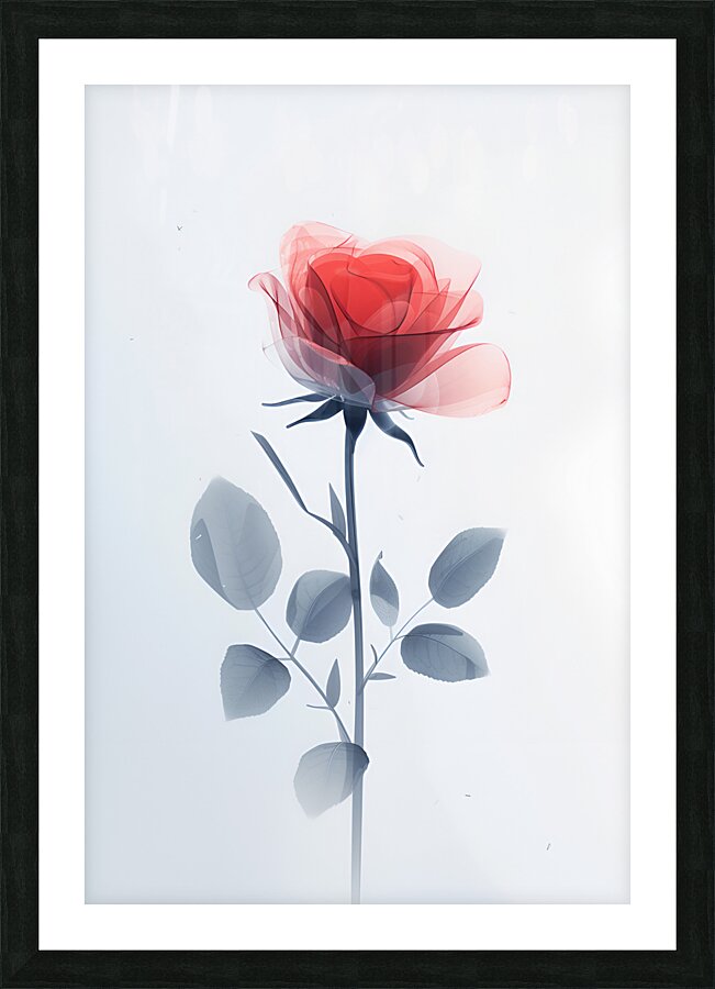 Rose Picture Frame print