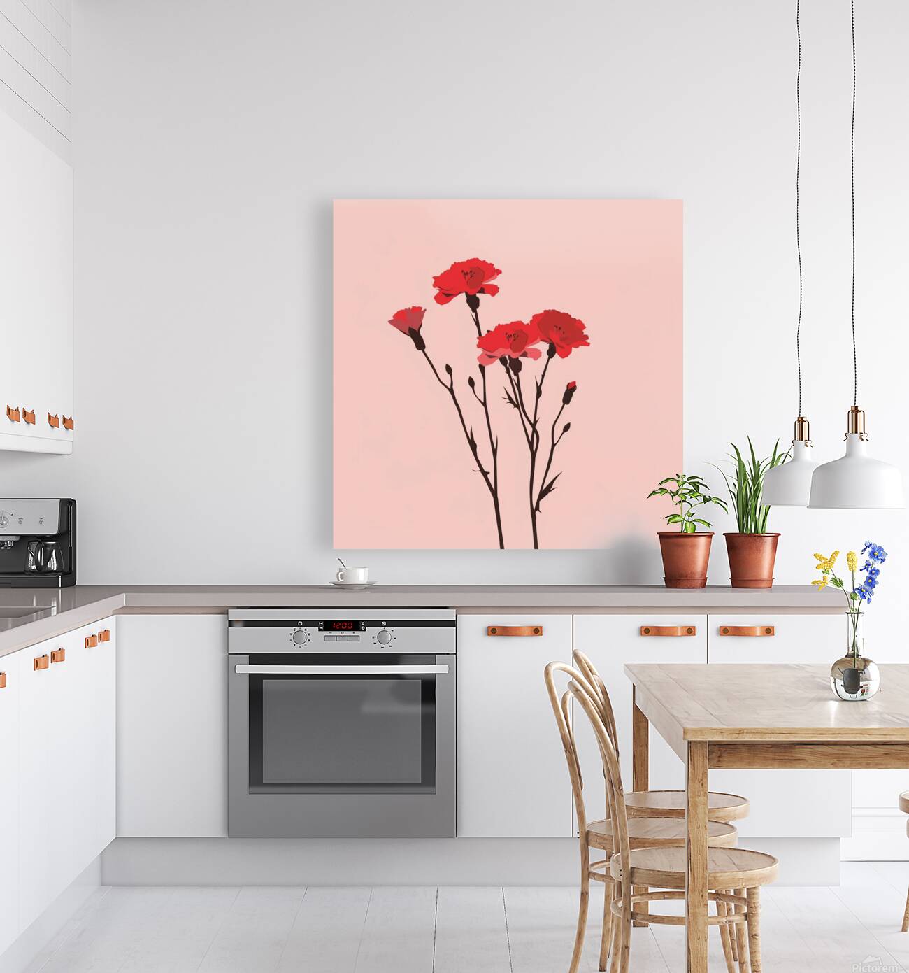 Pink Bouquet Reproduction