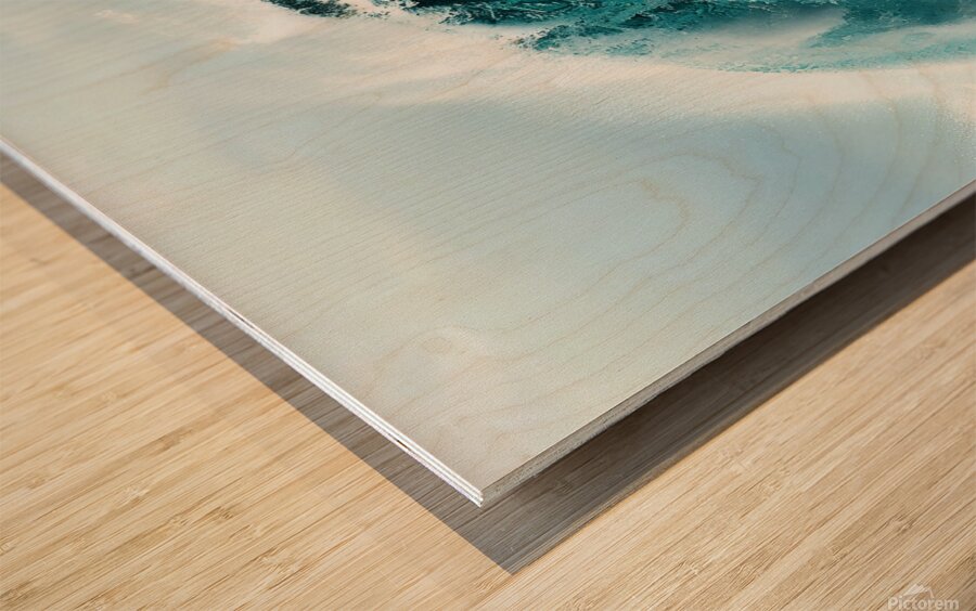 barrell wave Wood print