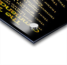 The Ten Commandments 01 Acrylic print