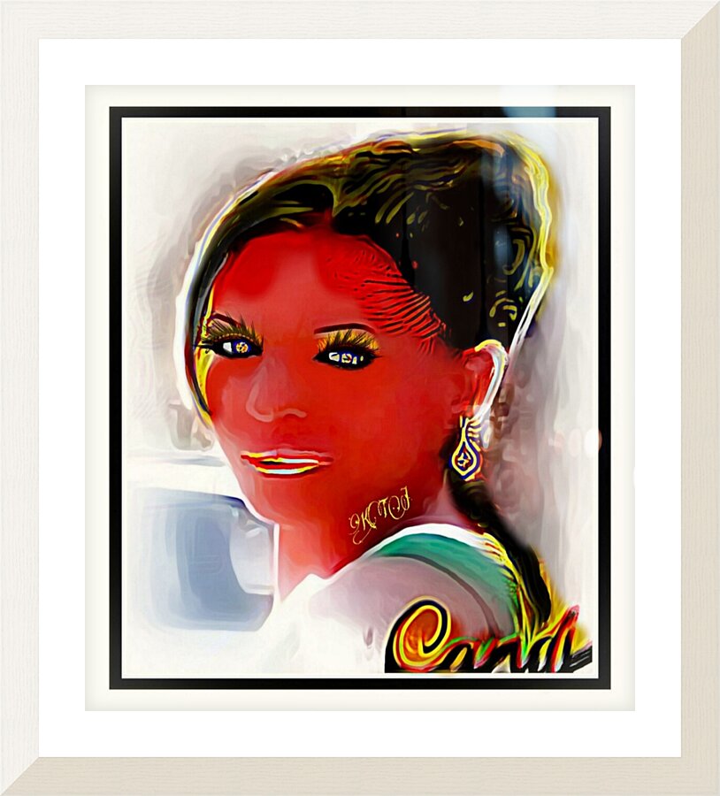 Chromatic Candy 03-01 2D Picture Frame print