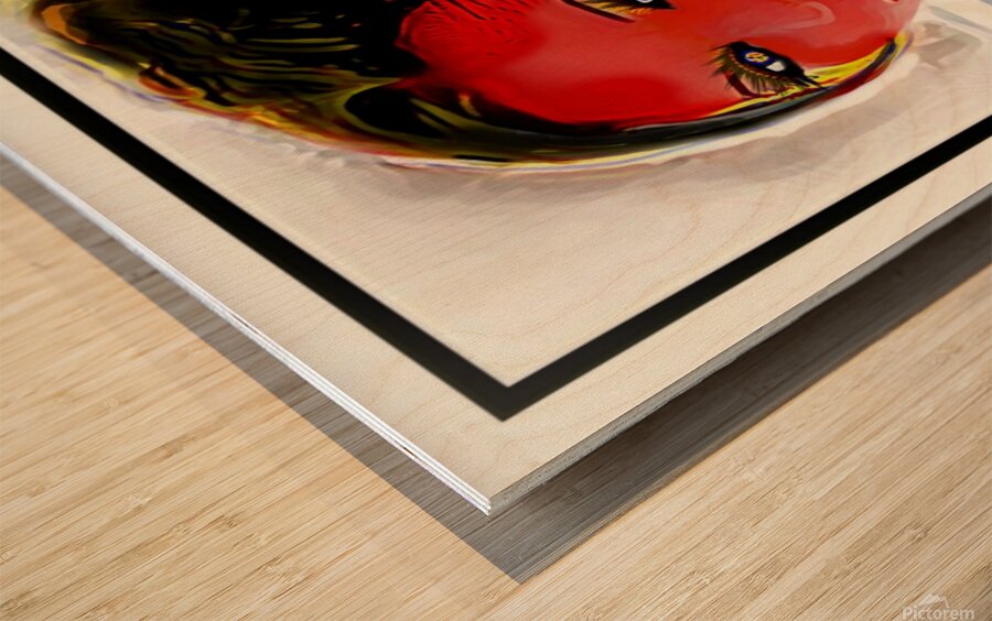 Chromatic Candy 03-01 2D Wood print