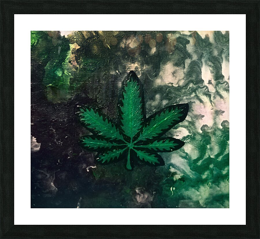 Sweet lemon Haze in Acrylic Picture Frame print