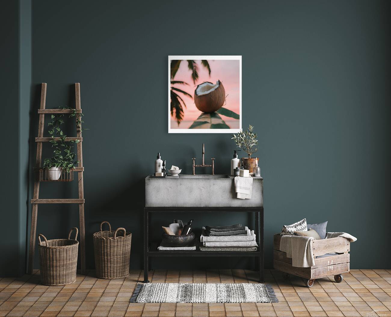 If I were a coconut 01 Reproduction