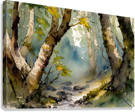Aquarelle 02 Canvas Print