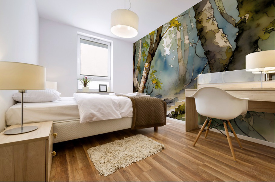 Aquarelle 02 Mural print