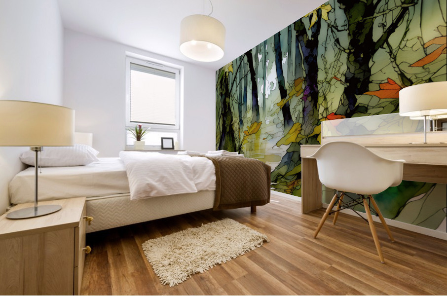 Aquarelle 03 Mural print
