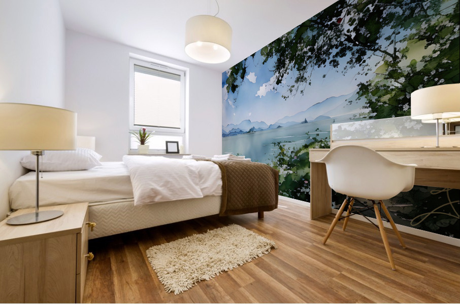 Aquarelle 20 Mural print