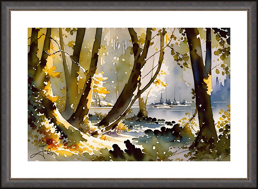 Aquarelle 04 Picture Frame print