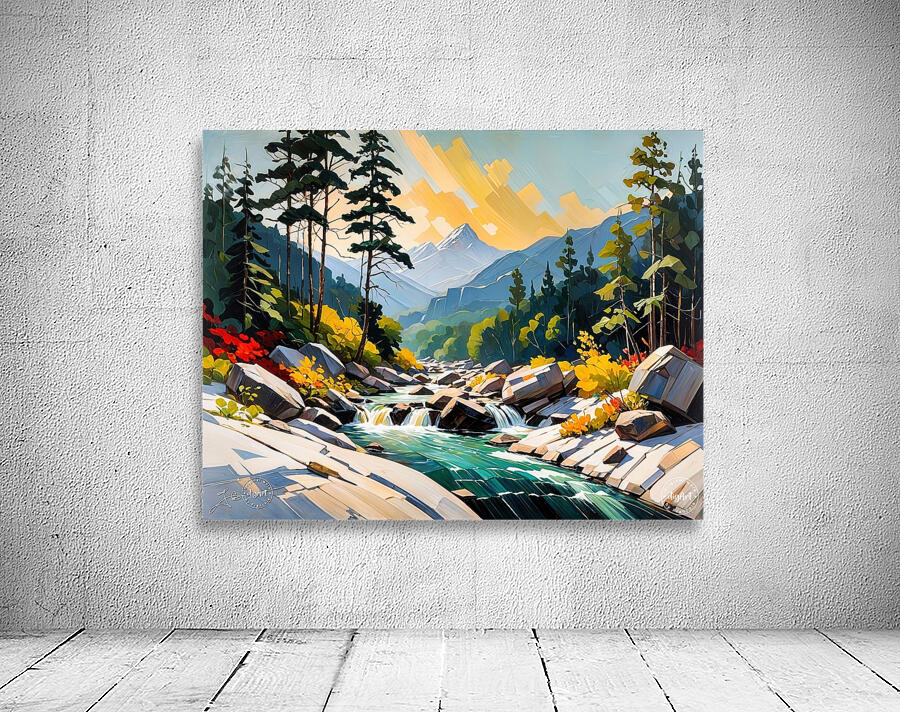 Cascade 15 Wall Preview