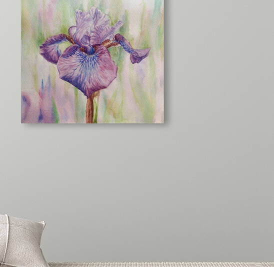Lilac Iris by Tati Sonya