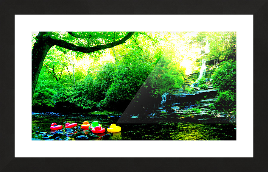 00126  Pitstop Picture Frame print