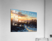 The Subtle Beats canvas Acrylic Print