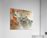 cblack_wintersfirstcall_11x14 Acrylic Print