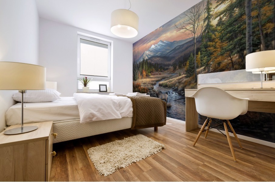 a wanderers dream_FINALcanvas Mural print
