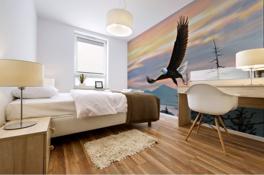 Conquered canvas Mural print