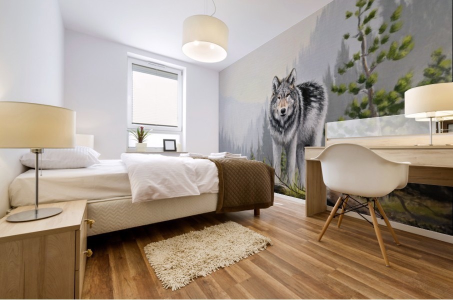 CANVAS_A WILD DOMAIN Mural print