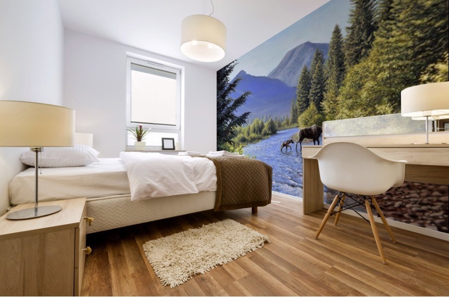 millcreek canvas Mural print