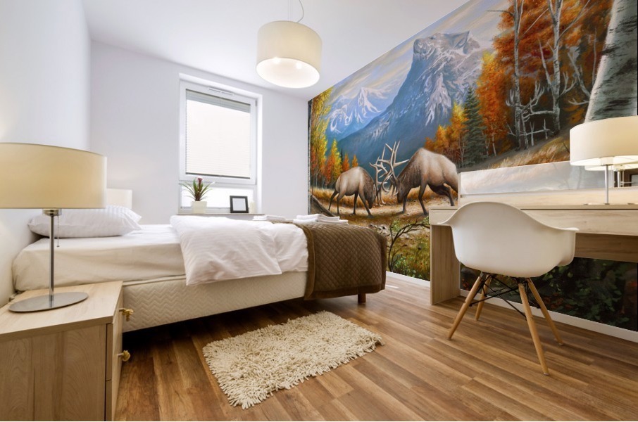 CANVAS_The Wild Frontier Mural print