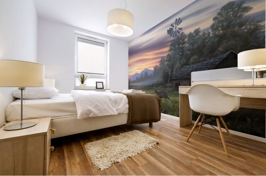 late summercanvas Mural print
