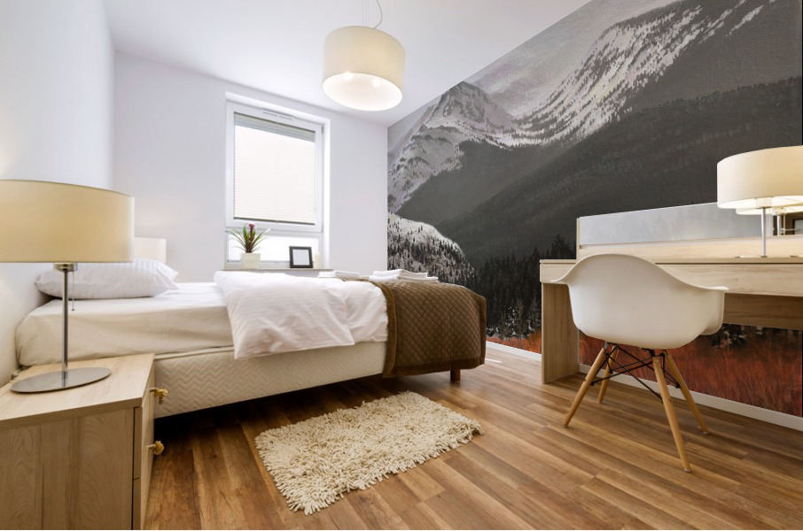 yellowstonecountrylarge Mural print