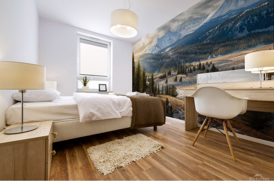 AAJ canvas Mural print