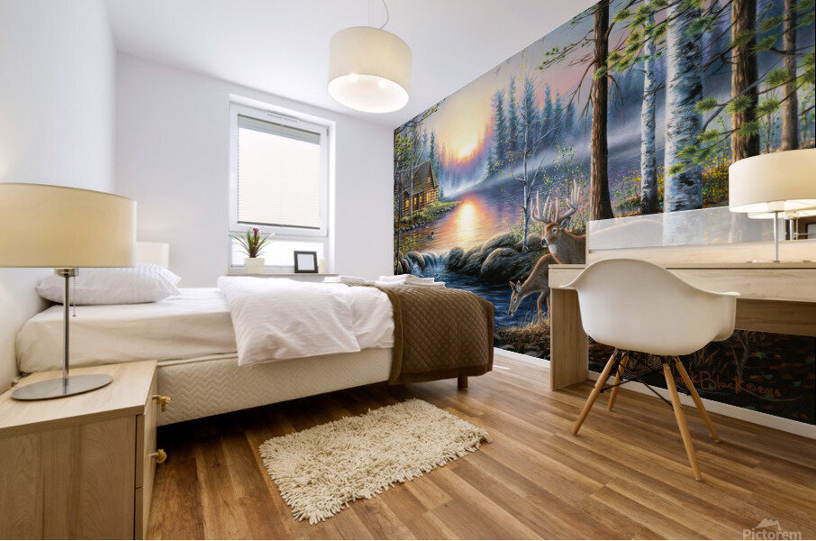 Bliss CANVAS Mural print