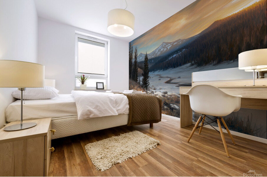 STILL CANVAS Mural print