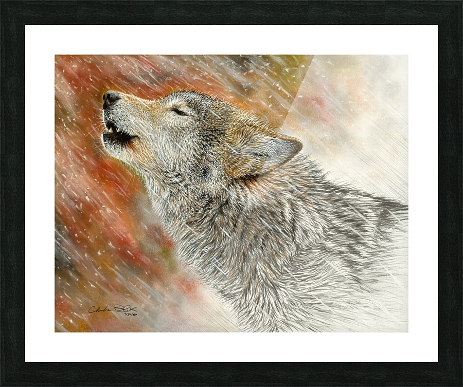 cblack_wintersfirstcall_11x14 Picture Frame print