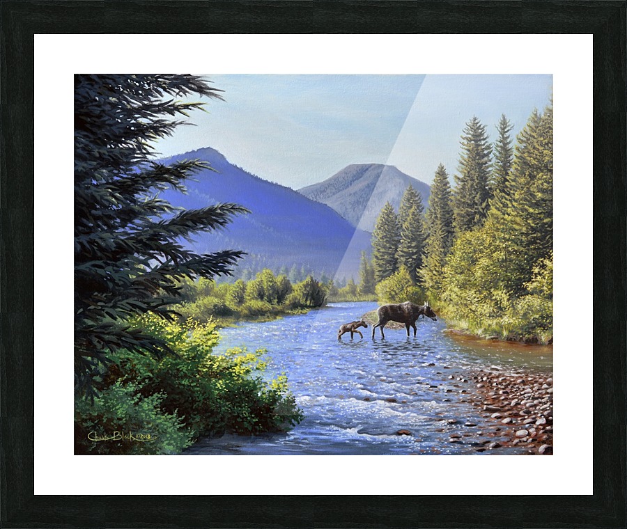 millcreek canvas Picture Frame print