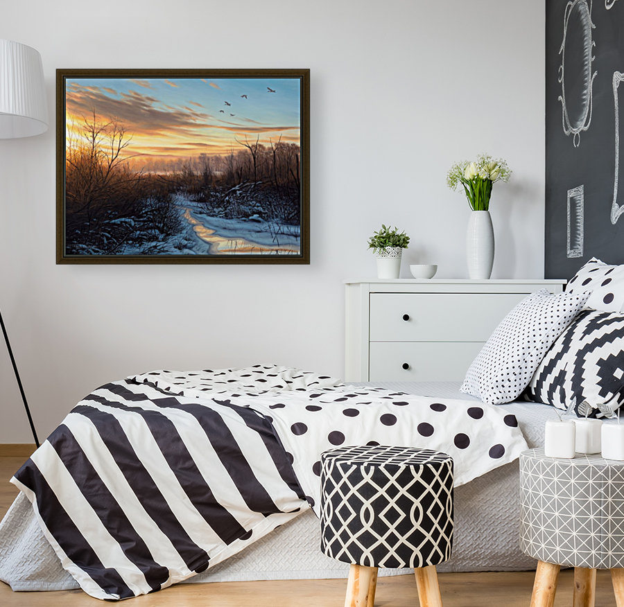 The Subtle Beats canvas Reproduction
