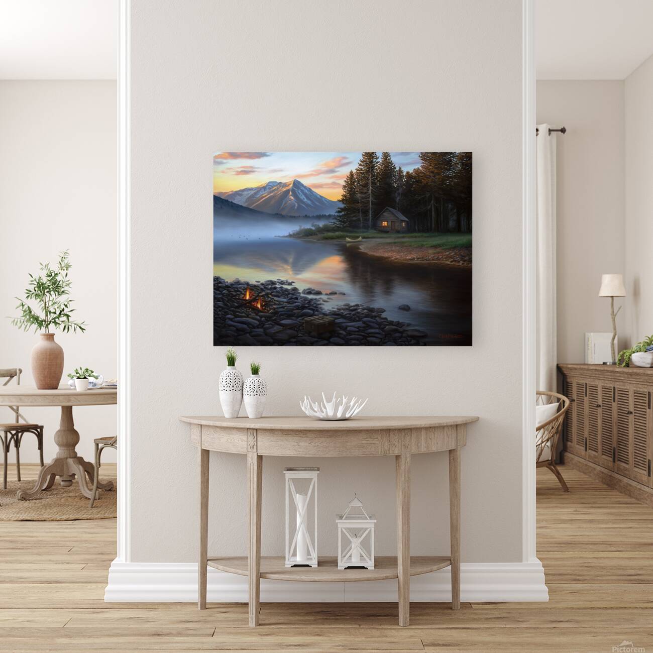 TIN CANVAS Reproduction
