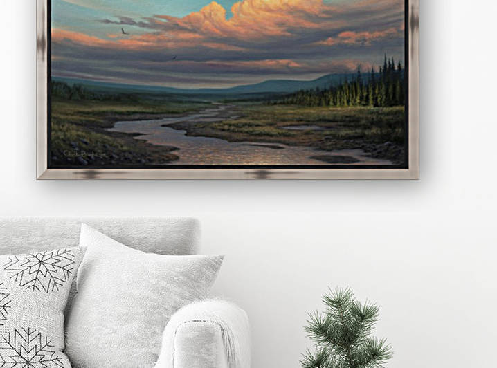 building strength canvas Reproduction