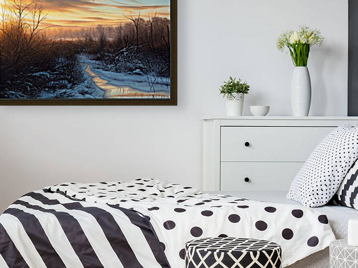 The Subtle Beats canvas Reproduction