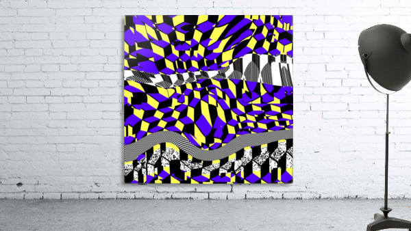 Broken Q-bert Wall Preview