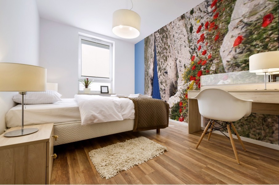 Criss Cross Mural print