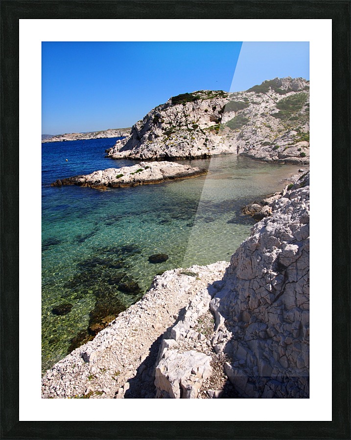 Secret Cove Picture Frame print