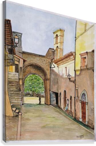 City Gate _DKS Canvas Print