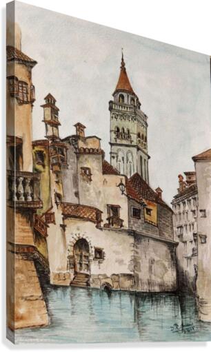 Castle_DKS Canvas Print