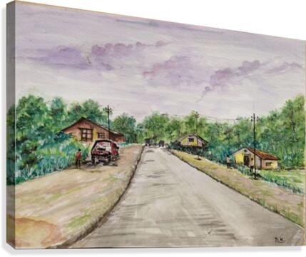 Way to Goa_DKS Canvas Print