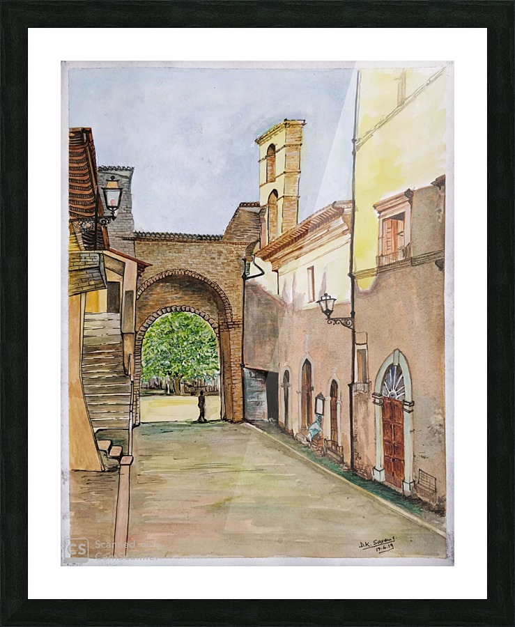 City Gate _DKS Picture Frame print