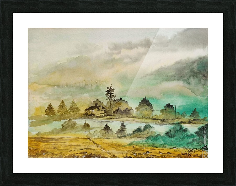 Village_DKS Picture Frame print