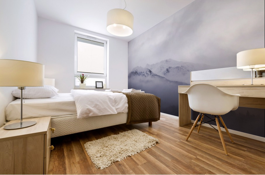 Mountain High Mural print