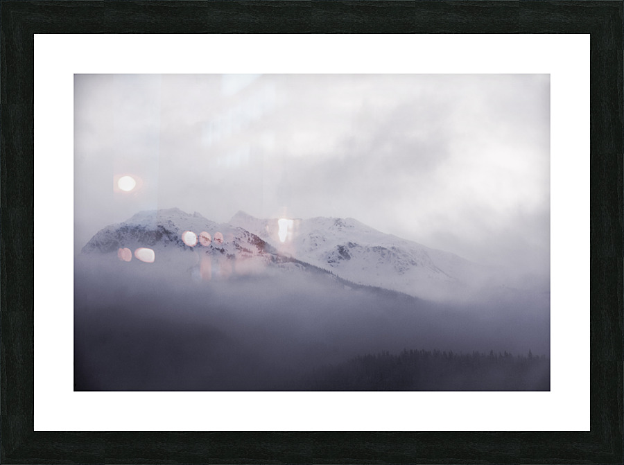 Mountain High Picture Frame print