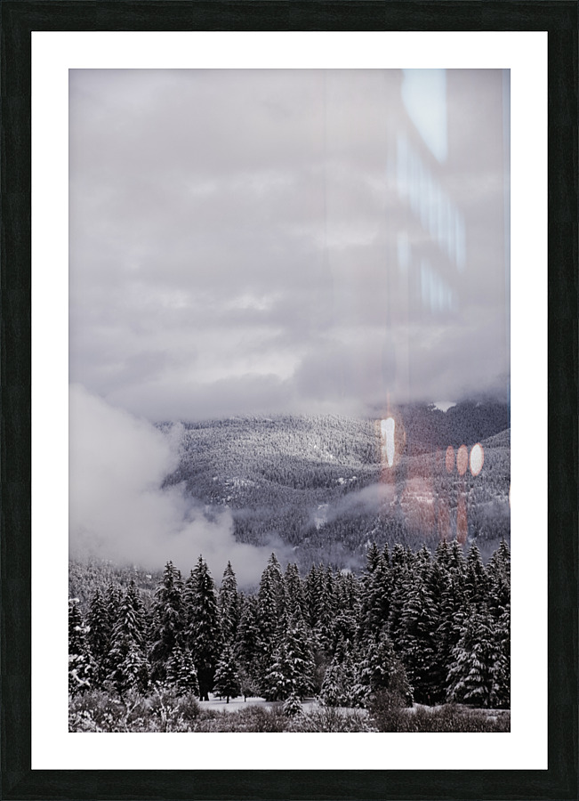 Snow Day Picture Frame print